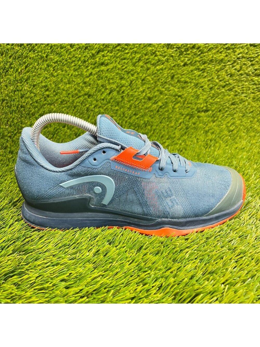 Head Sprint Pro 3.5 Clay Mens Size 7 Blue Orange Running Tennis Shoes Sneakers
